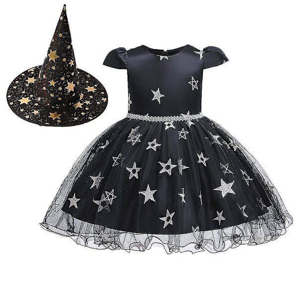 Xmas Rottekostume Pige Med Hat 901a purple 130cm