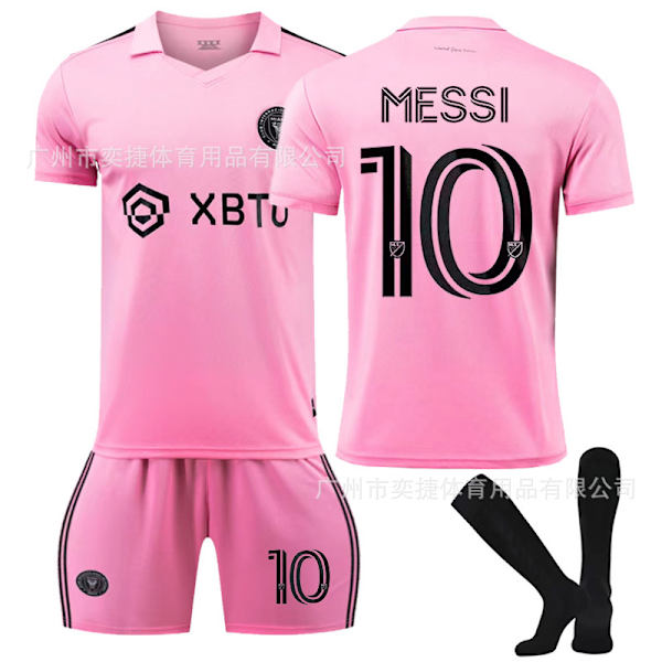 Inter Miami Lionel Messi #10 Fotbollströja Pack T-shirt 12 20