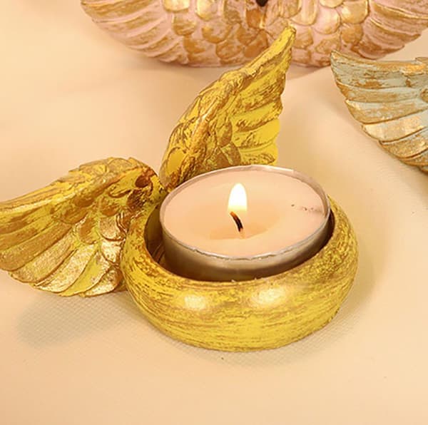 Vinge Ljusstake Juldekoration Ornament