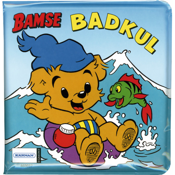 Bamse Badkul Badbok multicolor