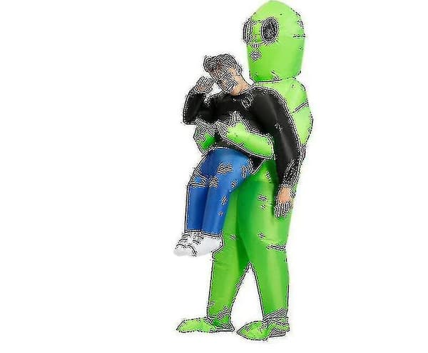 Alien uppblåsbara kläder, för barn rolig hallowee
