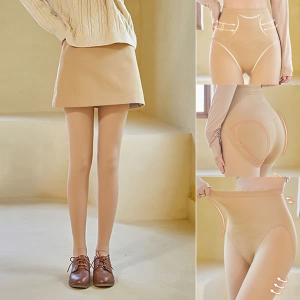 Kvinnelige Leggings Strømper Holder Varme 220g