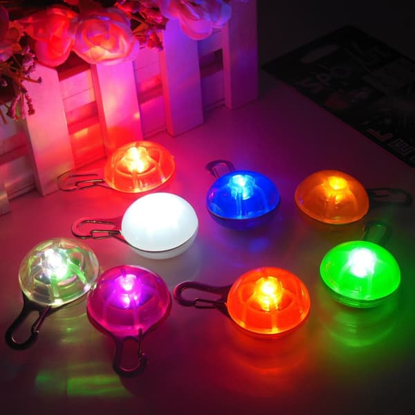 LED-lampe til hund/kat - Hundehalsbånd blue