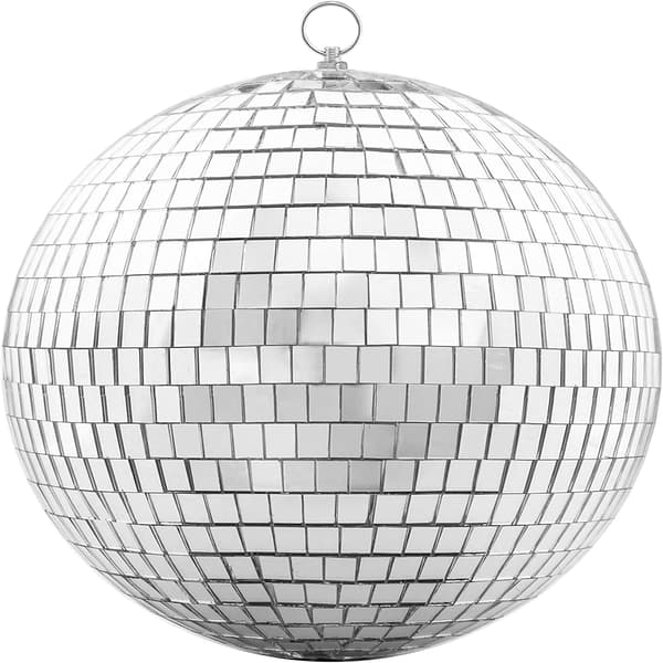 Spegelkula -20CM Cool och rolig silverfest discokula