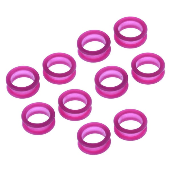 1/2/3/5 10x Barber Frisør Saks Fingerring Purple 10 pcs 1 Pc