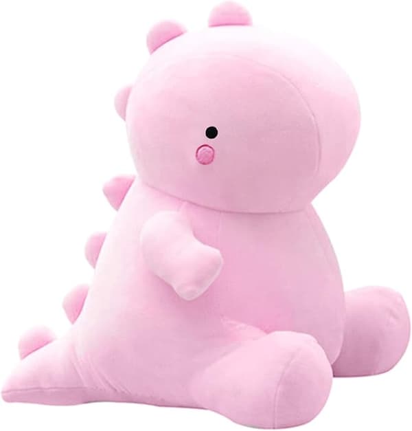 Söpöt dinosauruspehmolelut, pulleat dinosauruspehmolelut Lelut nuket, Sof pink