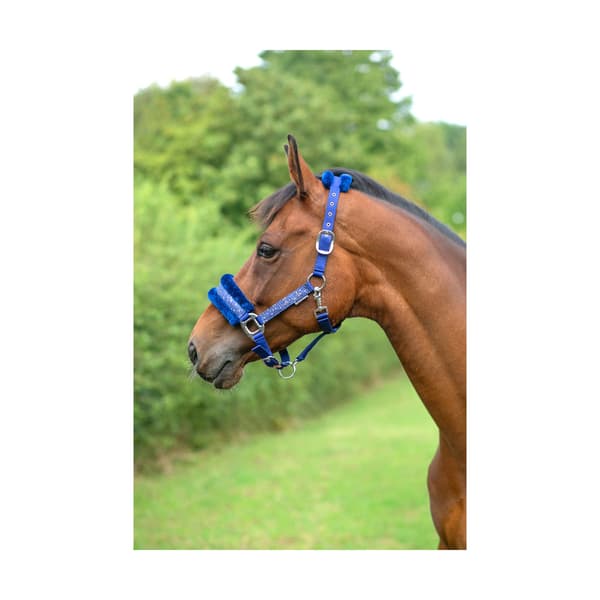 Hy Dazzle Hestehalsbånd Twilight/Navy Cob
