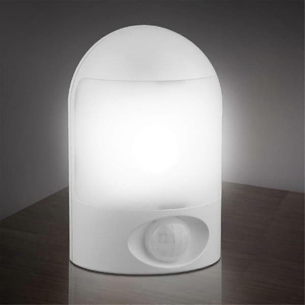 Rund LED-sensorlampe Liten bordlampe Soverom Nattlampe Bærbar Nødlampe