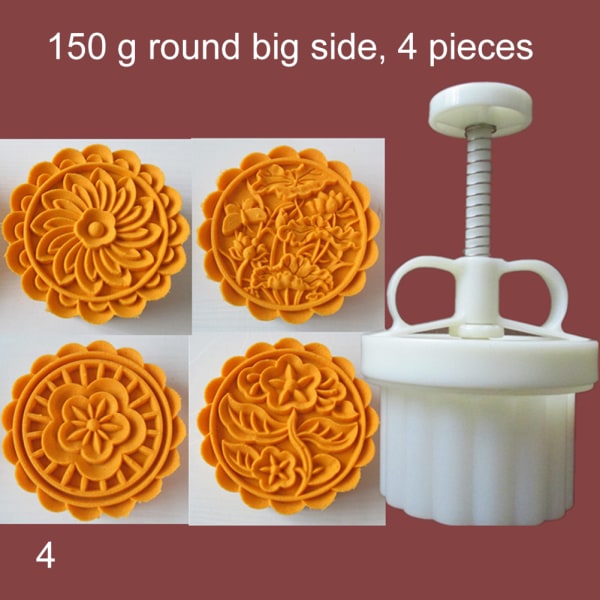 150 g kakstämplar Månen form tjocklek Justerbar julkakapress gör-det-själv-handpressskärare