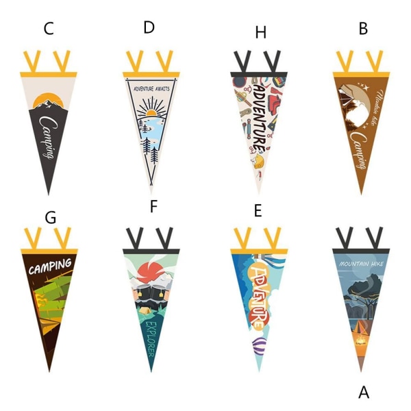 Filtlägerflagga Vimpelflagga C