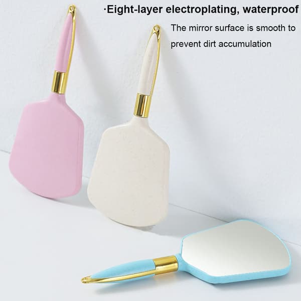 2ST Sminkspegel Vanity VIT&ROSA