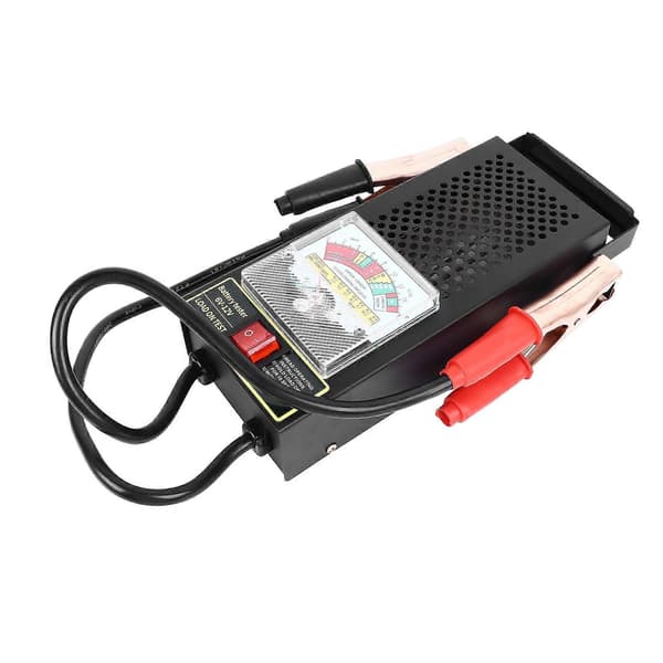 12V Bilbatteritestare Hög Noggrannhet Universell Passform Fordonslastkontroll för Bilar Elcyklar