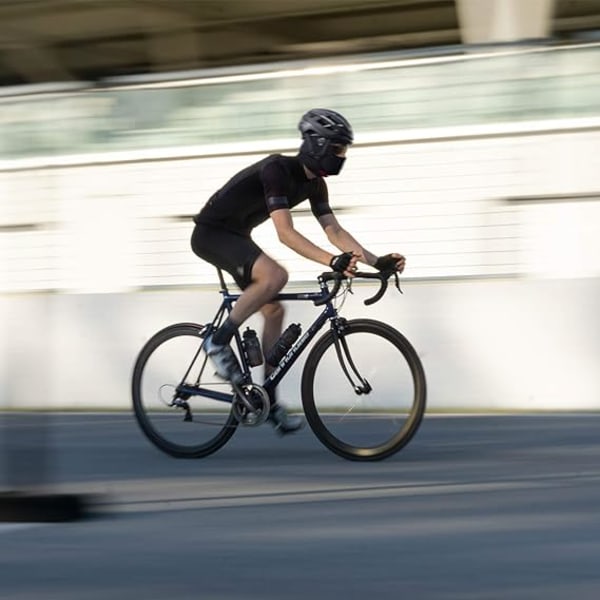 Sommar Balaclava Sport Motorcykel Cykel UV-skydd för män kvinnor, nackdamask Balaclava UPF 50+, Ansiktsbandanas för närsynthet Svart Grå