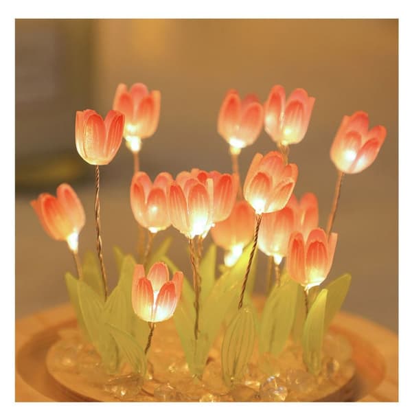 Tulipan Natlampe Sengelamper LILLA 13BLOMST 13BLOMST