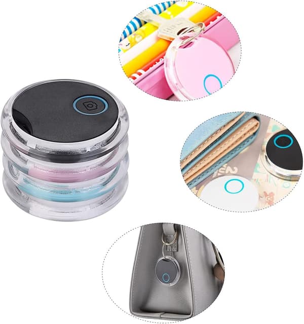 4-pack Smart Bluetooth Tracker & Bluetooth Nyckelhittare – Nyckellokaliserare
