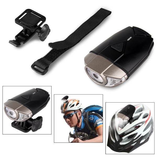 Highlighter Forlygte USB Opladningslys Hjelmlys Cykel Cha