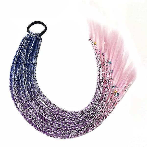 Barn Twist Braid Rope Hästsvans Hårprydnad Tjejhår 12st
