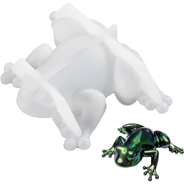 1 st Frog Resin Formar - Silikon Animal Resin Form - Desktop Decor