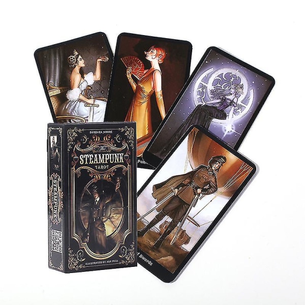 2020 Uusi The Steampunk Tarot Pöytäkansi Lautapelikortit perhejuhliin Juhlapeli 78kpl Tt19 null none