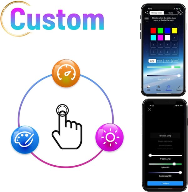 Älykäs APP Väri Auringonlasku Lamppu Led Projektori Kodin Sisustus Valokuvaus