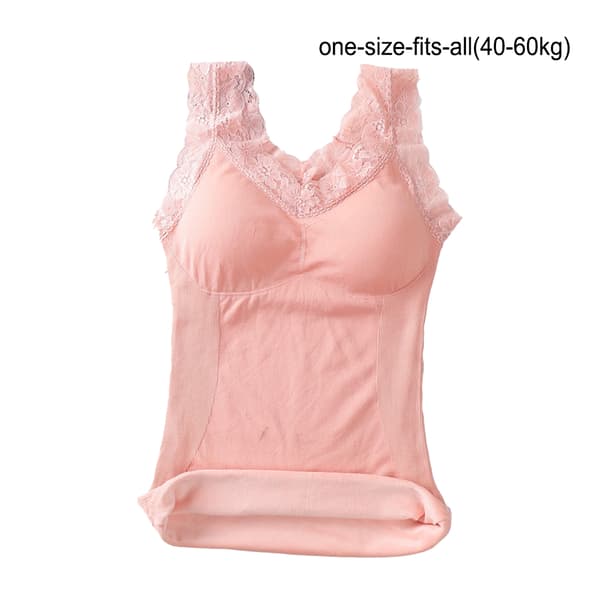Damevest varm holder fleksibel genanvendelig erstatning vinter Pink Free Size