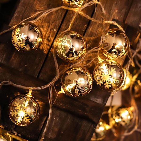 1,5M 10 LED-valosarja pistotulpalla makuuhuoneen verhofestivaaleihin Chri