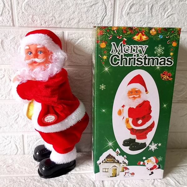 Julemandens elektriske dukke Julefigurpynt TYPE 2