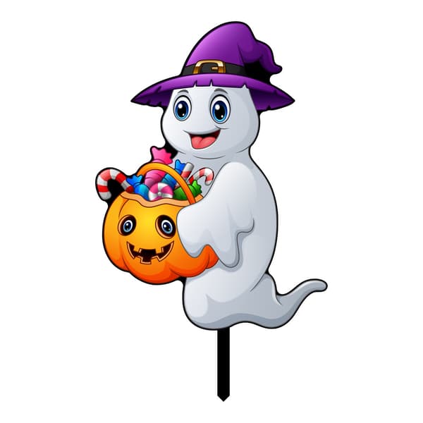 Halloween dekoration akryl havepynt