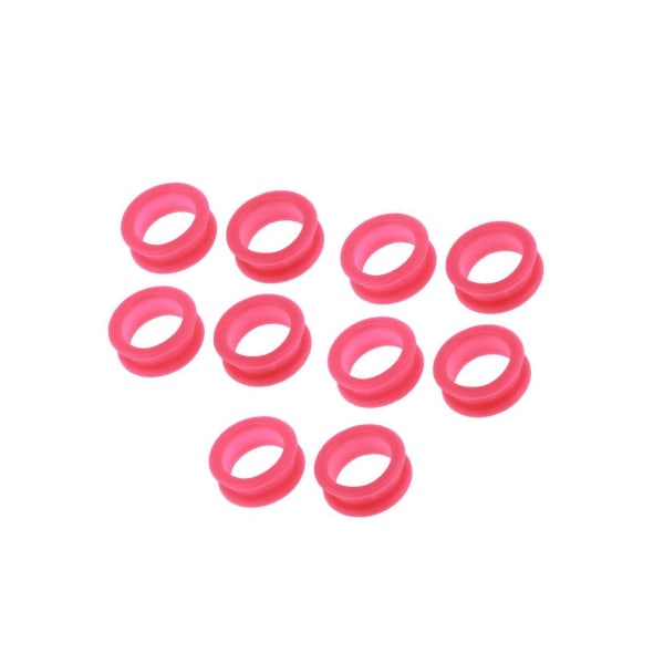 1/2/3/5 10x Barber Frisør Saks Fingerring Rose Red 10 pcs 1 Pc