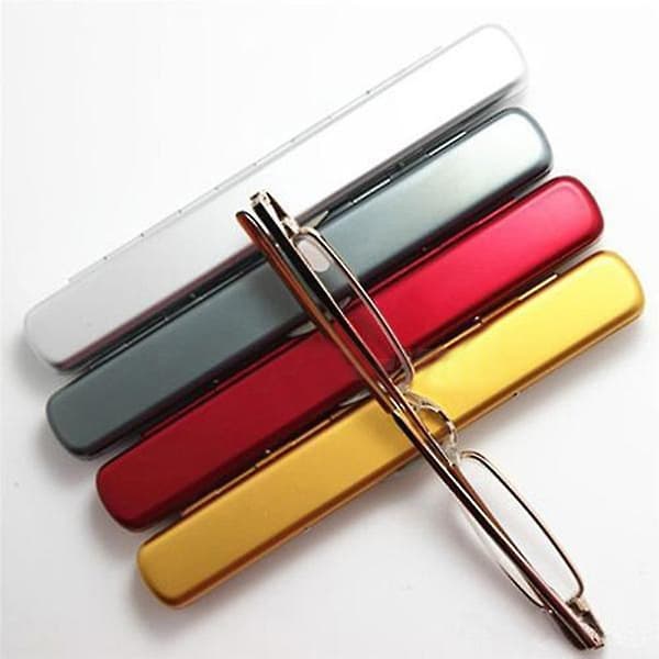 Mode Bærbare Læsebriller Pen Case 1,00 - 4,00 Dioptri -4.00 Strength