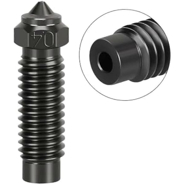 3D-skriver ekstruder Hotend-dyser Kit Herdede ståldyser, høy temperatur for Neptune 4 Plus/4 Max
