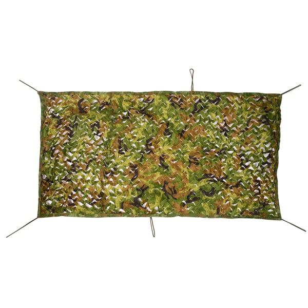 Woodland Camo Netting Camouflage Net för campingjakt 3*4m