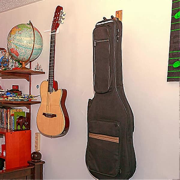 Musiker Sovrum Gitarrställ Sångare Signatur Gitarr Väggfäste Musikälskare Samling Gitarrställ