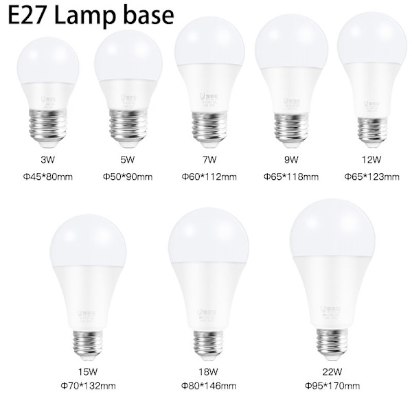 Bombillo LED B22 Lampa LED E27 Lamp LED TYPE98