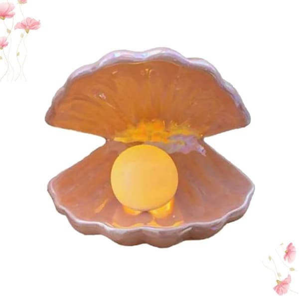 Seashell Pearl Light Accent Lampe Natlampe Pearl In