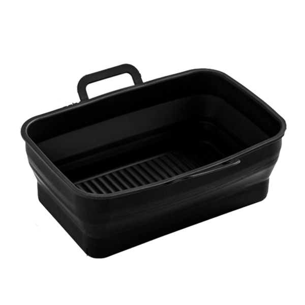 Friturebakke Bage Bagetilbehør Vaskbar DIY Prop Kage Black