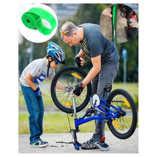 4PC Cykeldäckfoder, Cykeldäckfoder för att förhindra punkteringar, Stoppar Glas, Spikar från att tränga igenom slangen