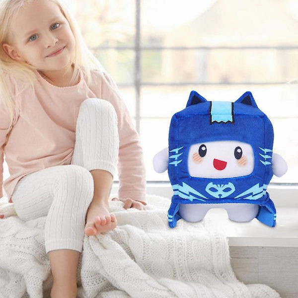 Kawaii Anime Gosedjur Foxy Mjuk Docka Hajlåda Robot Plyschleksak Heminredning Sovkudde Barn Födelsedag Julklapp villain