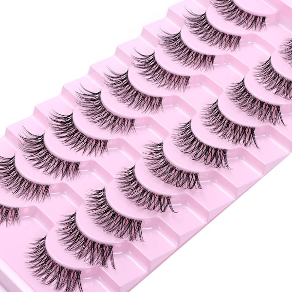 Lösögonfransar Faux Mink Lashes Falska ögonfransar