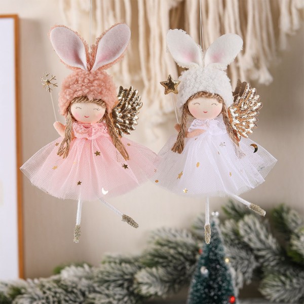 Joulukuusi Gaze Kjol Enkeli Fairy Doll Ripustuskoriste
