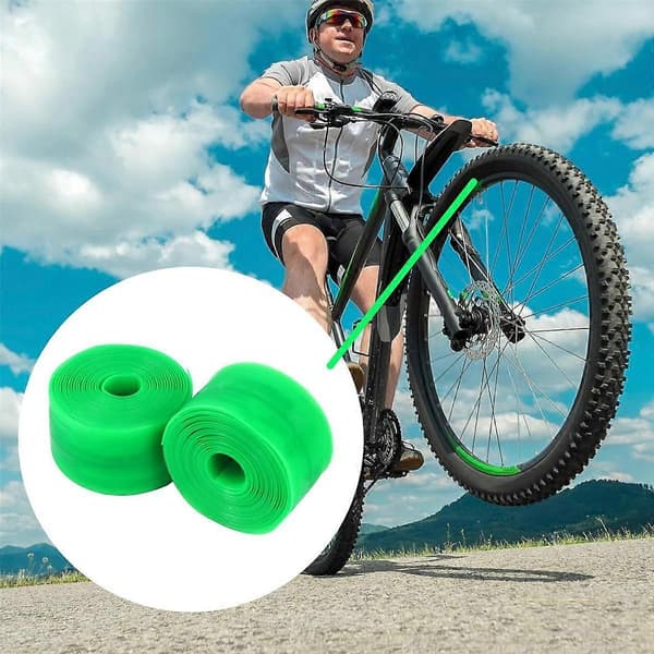 4PC Cykeldäckfoder, Cykeldäckfoder för att förhindra punkteringar, Stoppar Glas, Spikar från att tränga igenom slangen