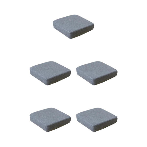 1/2/3/5 Vaskbart Støvtæt Betræk Stilfuldt og praktisk Grey 10cm 5PCS