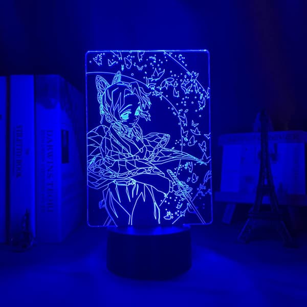 Demon Slayer Kamado Nezuko 3D Illusion Night Light Lamp,Crea