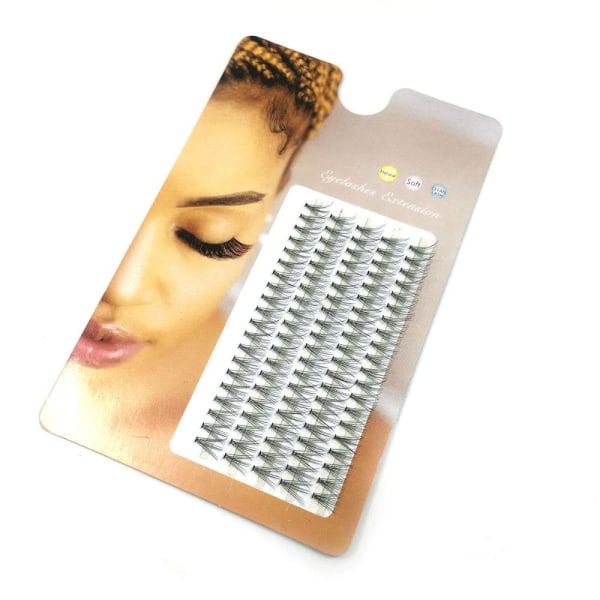 5 rækker individuelle vipper Naturlige Bløde 14MM 14mm30D