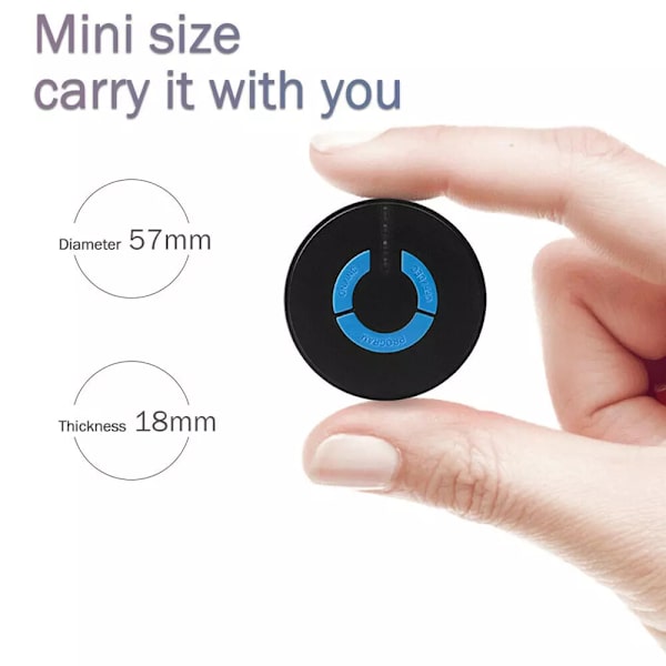 Bärbar mini nackmassager cervikal stimulator smärtlindring present Patch