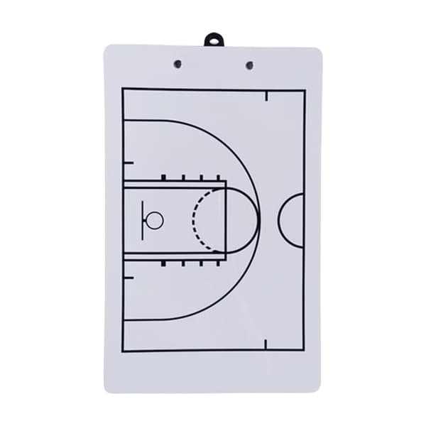 1/2 Basket Coaching Brädspelsplan Demonstration Bärbar 1Set