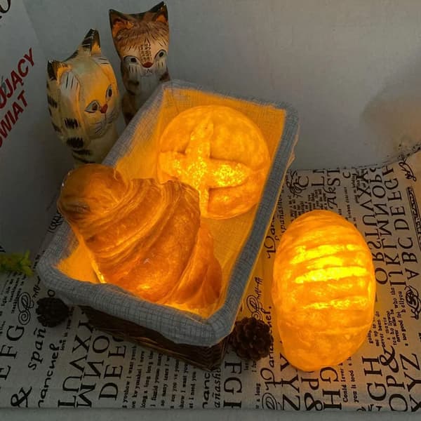 Croissant Natlampe Batteridrevet