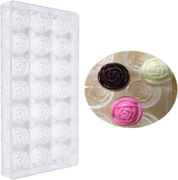 Transparent Chokoladeform, Klar Plastik Slikform, Til Maki