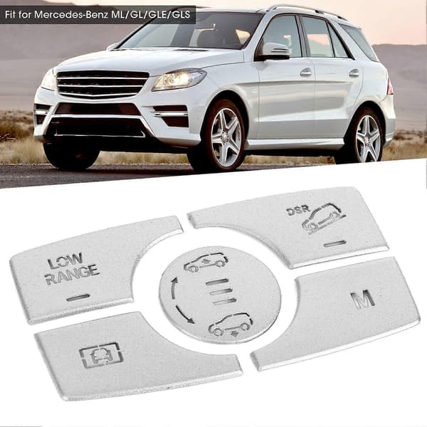 5 stk. justeringsknap til affjedring, dækplade, passer til Mercedes-Benz ML/GL/GLE/GLS