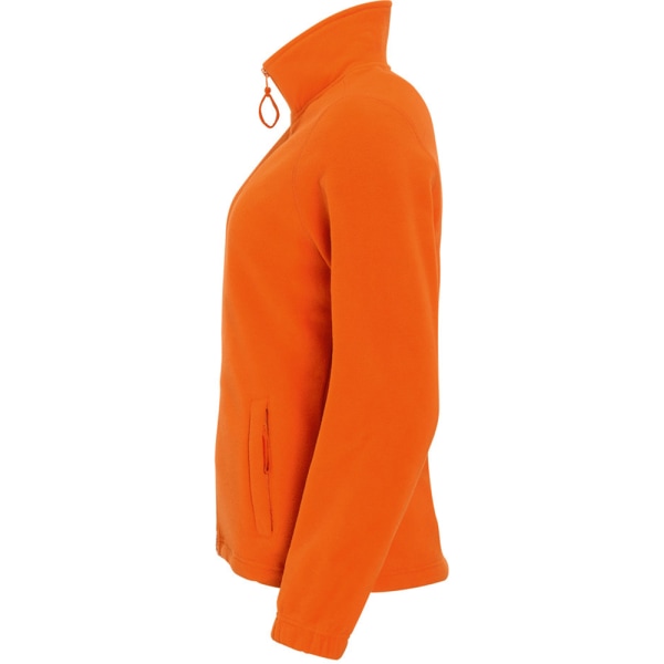 SOLS Dam/Dam North Full Zip Fleecejacka Orange XL